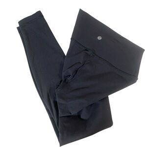 Lululemon Black High-Waisted Cropped Leggings Size XS/S